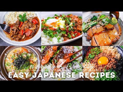 10 Easy Japanese Recipes You Can Start Making Today Vol.1 (1-10)