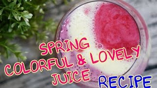 動手做-彩虹漸層優格果昔