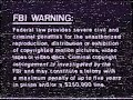 FBI Warning GoAnimate Network Australia 1998