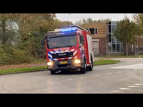 P1 | Ongeval Gaslekkage ( Binnen )  Noordgat / Keteldiep Op Urk Tankautospuit 25-6532 | BrandweerUrk