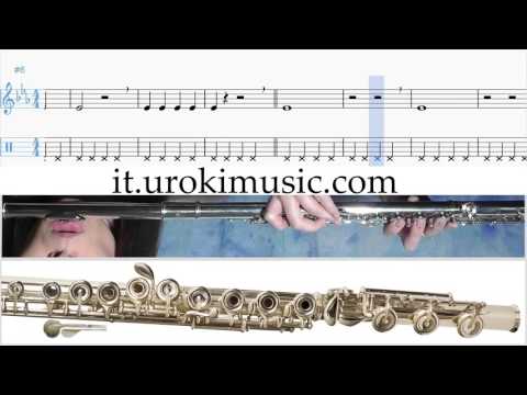 Lezioni di Flauto Maroon 5  She Will Be Loved  C#1 S#2 L#1 Melodia Tutorial Spartito Imparare Insegn