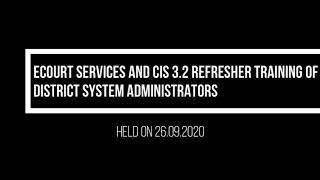 eCourt Services and CIS 3.2;?>