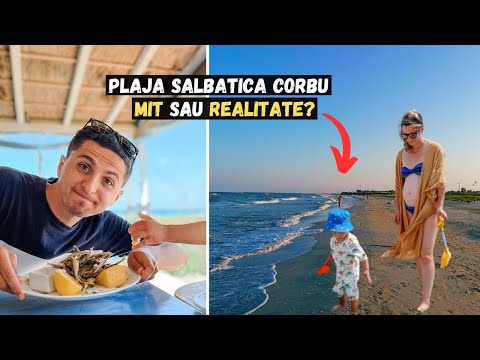 AM MERS pe PLAJA SALBATICA Corbu - Locul fara muzica, sezlonguri si aglomeratie | Romania