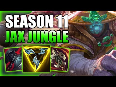 JAX JUNGLE WITH THE PERFECT EARLY GAME - Season 11 Jax Jungle Gameplay Guide - League of Legends