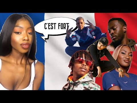 REACTION TO FRENCH RAP/HIP HOP 🇫🇷