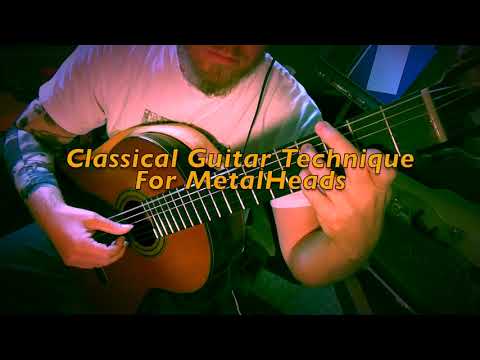 Pantera - Cemetery Gates - Classical Guitar Technique For MetalHeads