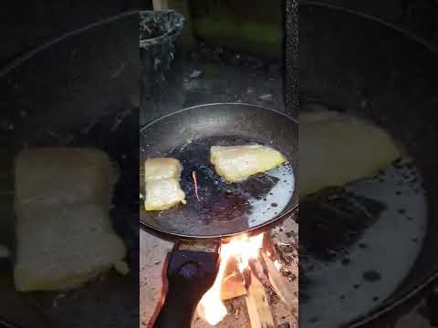 ATLANTIC BASS COOKED ON A FIREBOX THE KNOTMAN
