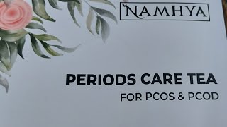 Instagram link is shared below review of Shark Tank product NAMHYA periods care tea for PCOS & PCOD