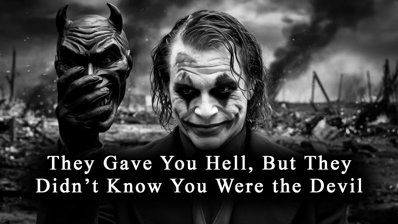 They Gave You Hell, But They Didn’t Know You Were the Devil - JOKER SPEECH (Powerful)