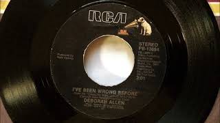 I've Been Wrong Before , Deborah Allen , 1983