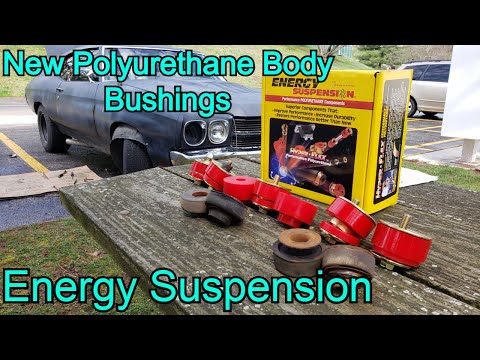 1970 Chevelle Polyurethane Energy Suspension Body Bushing Install