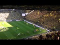 Borussia Dortmund fans sing You'll Never Walk ...