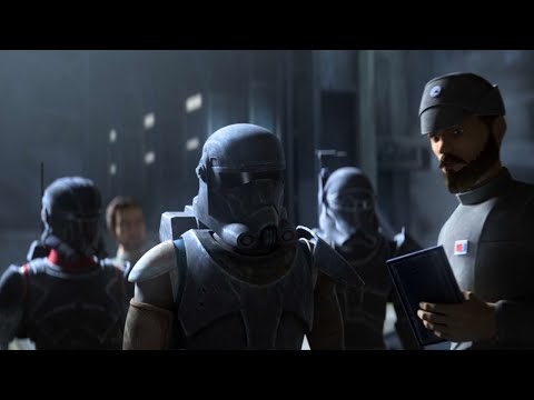 The Bad Batch sneak onto an Imperial Base - The Bad Batch Season 3 Episode 13