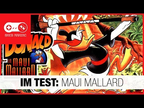 IM TEST: Donald In Maui Mallard [Super Nintendo SNES Review - german/deutsch]