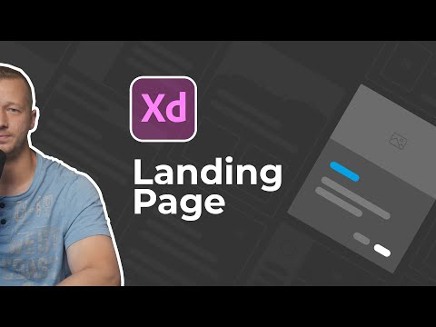 Designing a New Landing Page in XD (My Project)