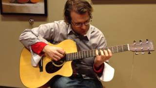 Video thumbnail for At the Martin factory trying out martin and being delighted, martin OMC-18E by Tristan McCoppin