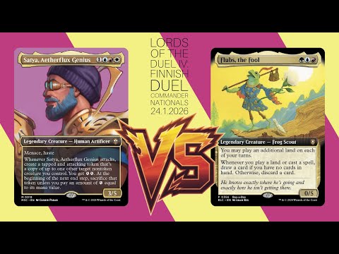 Finnish Duel Commander Nationals Finals: Satya vs Flubs