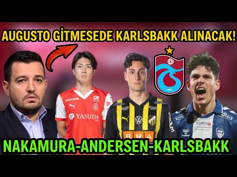 Safa Can Konuksever - Trabzonspor Karlsbakk'ı Augusto Gitmese de Alacak ! Trabzonspor Transfer !