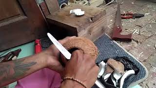 Download lagu Cara bikin celengan dari batok kelapa kerajinan tangan mp3