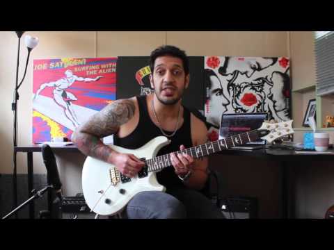 How to play ‘Through The Fire And The Flames’ by Dragonforce Guitar Solo Lesson w/tabs