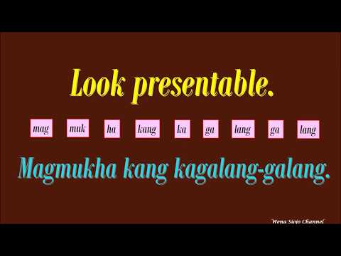 English Tagalog: How to Develop Self Confidence # 160