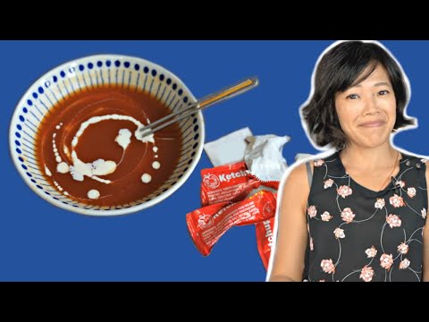 KETCHUP Soup -- How to Make a FREE Meal | HARD TIMES -- recipes from times of scarcity
