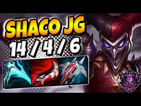Shaco vs Graves [ Jungle ] Lol Korea Master Patch 12.6 ✅
