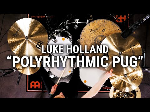 Meinl Cymbals - Luke Holland - "Polyrhythmic Pug" by Jason Richardson and Luke Holland