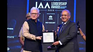 07.08.2026: Governor presents IAA Business Leader of the Year Award to DIlip Shanghvi
