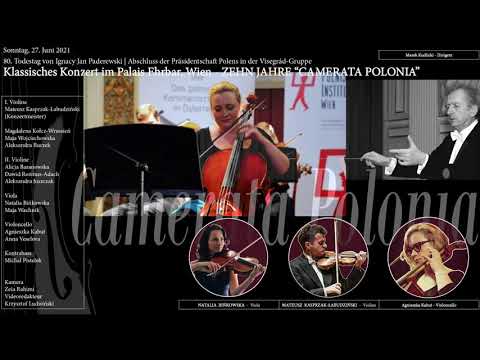 CAMERATA POLONIA -  Kol Nidrei für Violoncello und Orchester, Op. 47, Max Bruch (1838-1920)