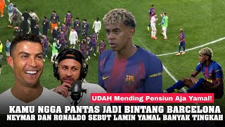 Download lagu EMBARRASSING ❗Neymar & Ronaldo Say Yamal Doesn't Deserve to Be a Barcelona Star 😱 He'd Better Ret... mp3 Download lagu EMBARRASSING ❗Neymar & Ronaldo Say Yamal Doesn't Deserve to Be a Barcelona Star 😱 He'd Better Ret... mp3