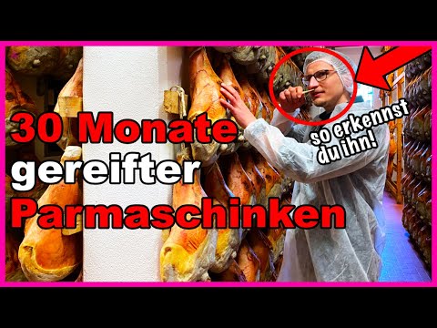 30 MONATE in der REIFUNG: So geht Parmaschinken! | Premiumprodukte aus Parma