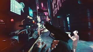 The Academy - Pico 4 - SILICON RISING - (VR) - Game Test - [Cyberpunk Fun But Too Many Glitches]