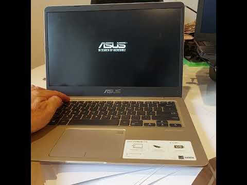 how to boot Asus notebook into bios
