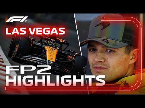 F1 2024 F1第22戦ラスベガスGP(ラスベガス)2024年 FP2ハイライト動画