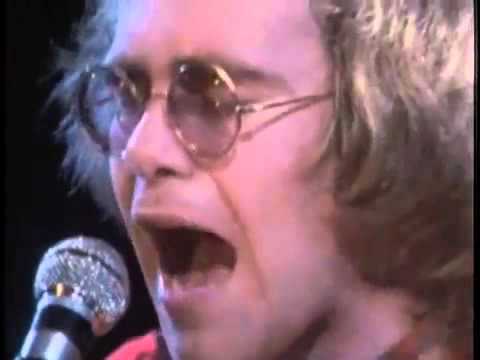 Elton John - Sixty Years On, 1971 (rare live clip)