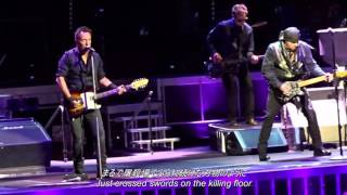 BRUCE SPRINGSTEEN  Jackson cage 日本語字幕