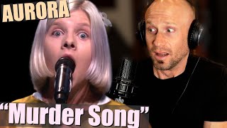 First time hearing AURORA - MURDER SONG (5,4,3,2,1) Live - Vocal Analysis &amp; Discussion