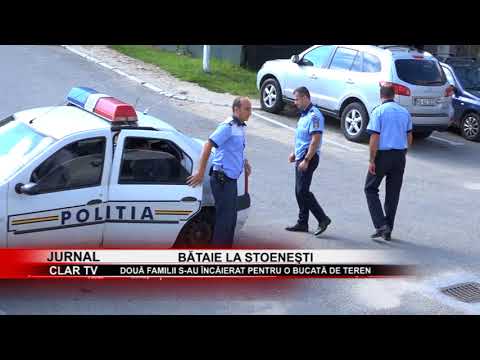 stire 17 07 2018  Bătaie la Stoeneşti