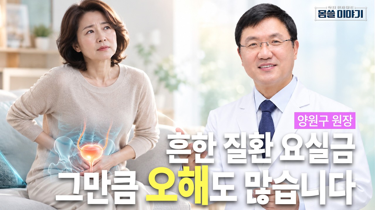 나이 들면 당연하다?…요실금에 대한 흔한 오해 | 미래아이산부인과의원 양원규 원장 | [몸쓸이야기 34회]
