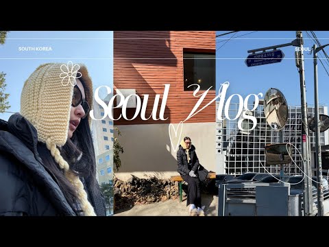 seoul vlog: another week exploring the city, personal color analysis, places to shop & eat