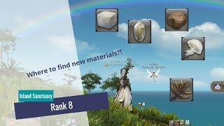 Island Sanctuary Rank 7 (All new materials and where to find them!)