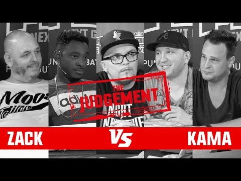 Zack vs Kama - The Judgement Punchoutbattles Live