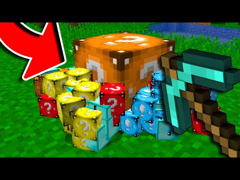 APRO IL LUCKY BLOCK LEGGENDARIO NEL MIO MONDO - Minecraft ITA