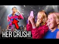 WE FLEW To LA To MEET HER CRUSH SEE HIS REACTION ️