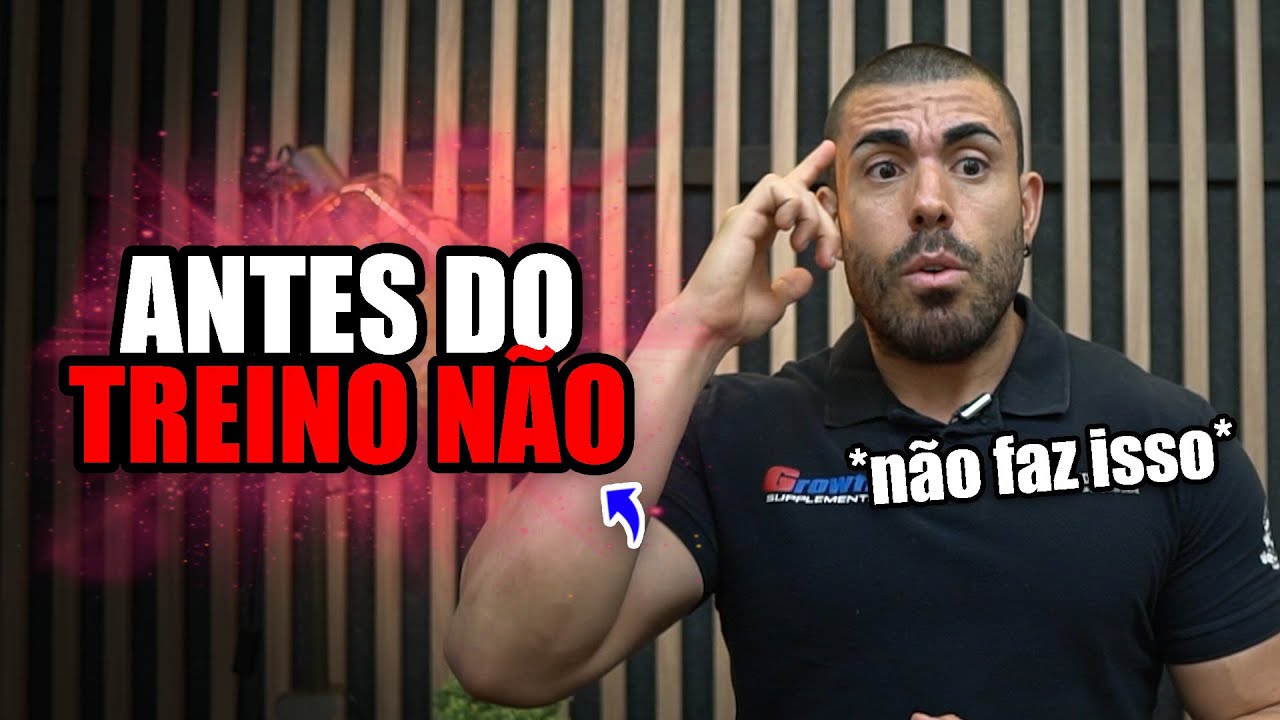Não faça isso antes de treinar