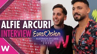 Alfie Arcuri – “To Myself” (Eurovision Australia Decides 2019) Interview | wiwibloggs
