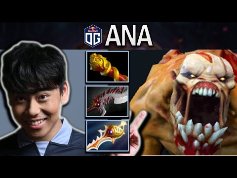 OG.ANA LIFESTEALER WITH CRAZY DAMAGE AND BUILD - DOTA 2 7.30 GAMEPLAY