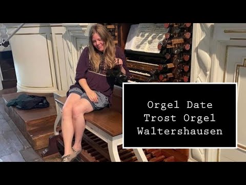 Beautiful Trost Organ Waltershausen Orgel Vlog Vorstellung Erklär-Videos #vlog