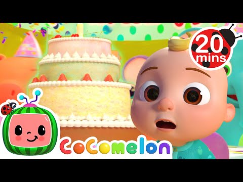 Happy Birthday Song 20 MIN COMPILATION | Animal Songs For Kids | @CoComelon